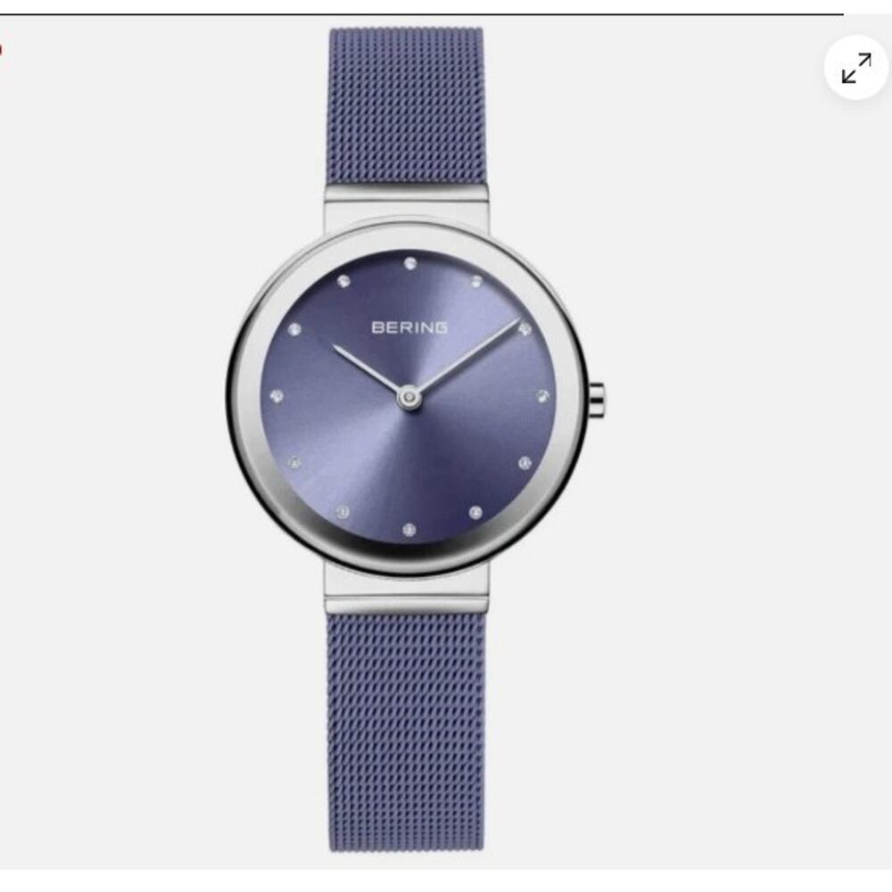 ELEGANT Bering Women's Watch Classic 10131-909 Lavender Dial - Picture 9 of 10